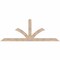 Ekena Millwork Richland Smooth Timber Gable Bracket, Douglas Fir, 108"W x 40"H x 3 1/2"D x 5 1/2"F, 9/12 Pitch GBW108X40X0406RIC00SDF - alternate 1